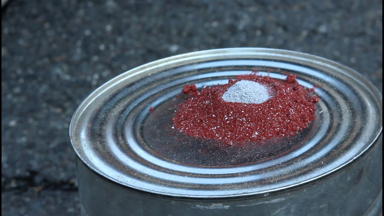 Thermite Reaction YouTube