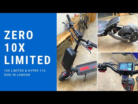 Zero 10x Limited, a highly modified 11x Hyper Zero Scooter