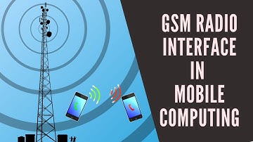 GSM Radio Interface In Mobile Computing In Hindi