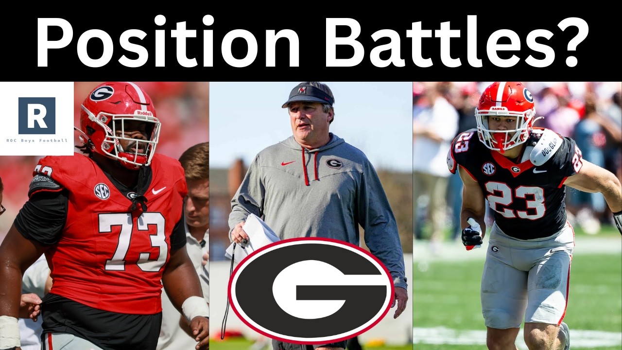 Весенние тренировки футбольной команды Джорджии... САМЫЕ ВАЖНЫЕ КОНКУРЕНЦИИ ЗА ПОЗИЦИИ | Появлени...