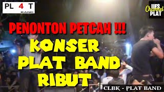 PENONTON PETCAH .. KONSER PLAT BAND RIBUT #IIESPLATCHANNEL #viral #mendua