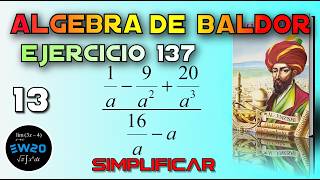 Baldor's Algebra from Scratch - Exercise 137 13
