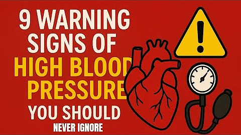 9 Warning Signs of High Blood Pressure You Should NEVER Ignore