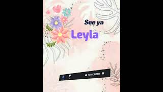 Leyla - See ya (Lyrics video English and Indonesian)
