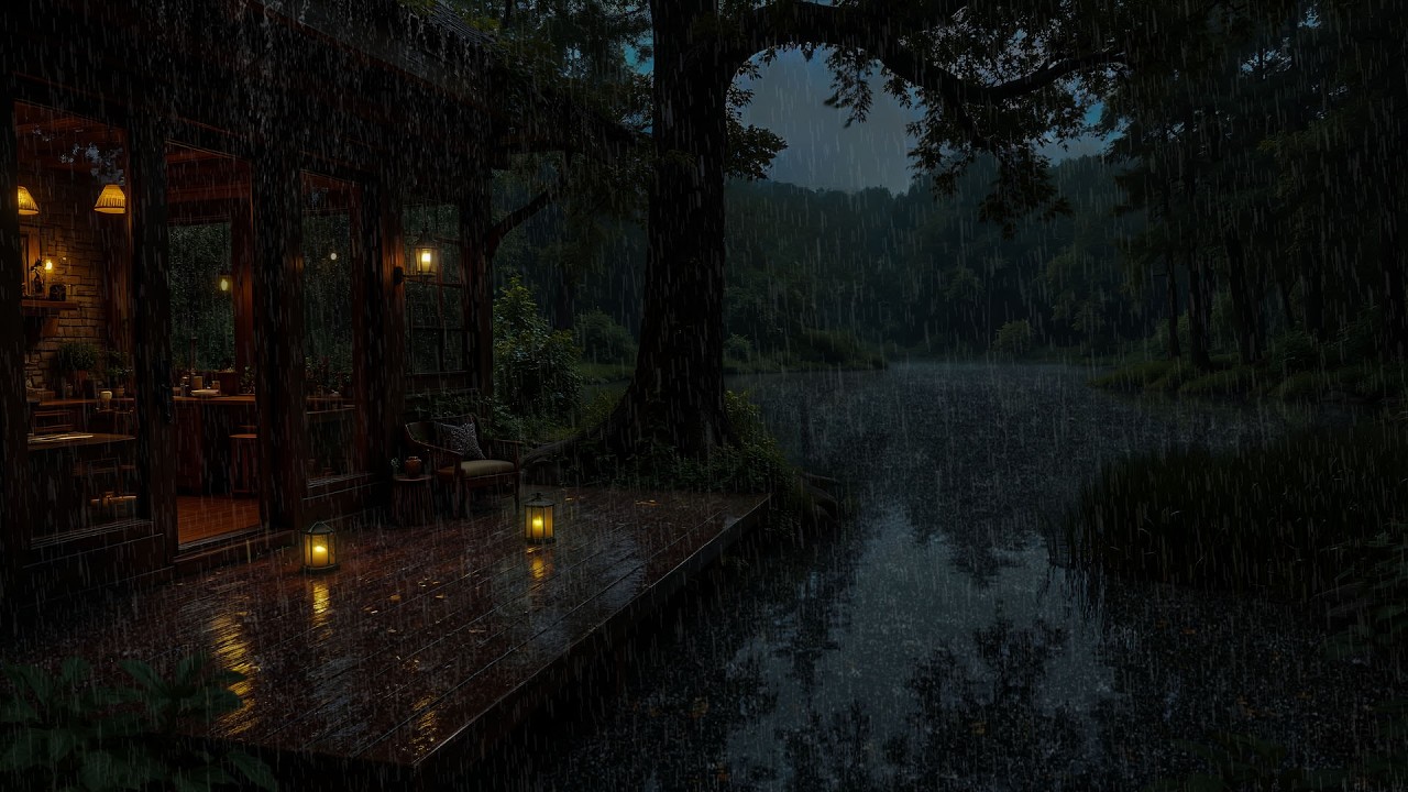 Через 3 Минуты Вы Мгновенно Заснете Под Сильным Дождем • Быстро Заснуть