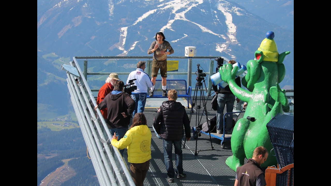 Steirerbluat Making of Videodreh auf dem Dachstein 