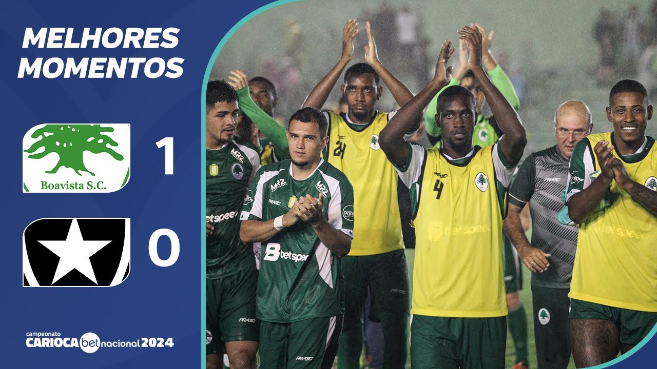 BOAVISTA 1 x 0 BOTAFOGO - MELHORES MOMENTOS - CARIOCA BETNACIONAL 2024 ...