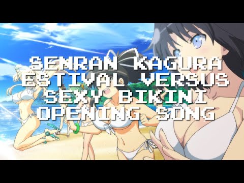 SENRAN KAGURA ESTIVAL VERSUS - Sexy Bikini Dance Opening Song - YouTube