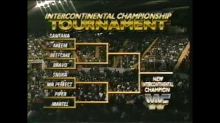 WWF Intercontinental Title Tournament April 4, 1990   April 23, 1990 Tournament Replay   WWE 2K19