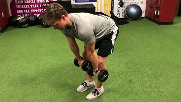 Dumbbell High Rows