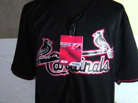 st louis cardinals jersey black