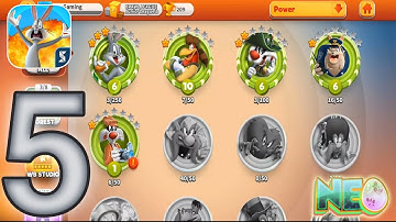 Looney Tunes World of Mayhem: Gameplay Walkthrough Part 5 - Toons Level Up (iOS, Android)