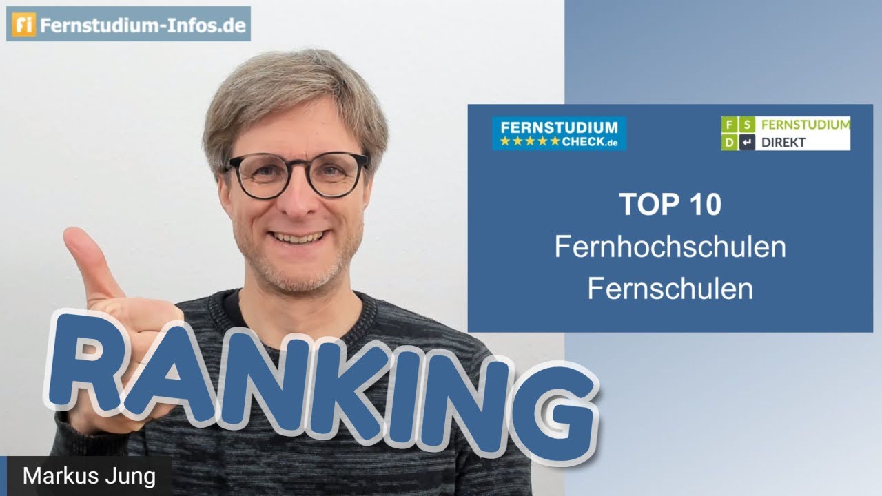Fernstudium Ranking: Die beliebtesten Anbieter 2022 laut FernstudiumCheck und Fernstudium Direkt ...