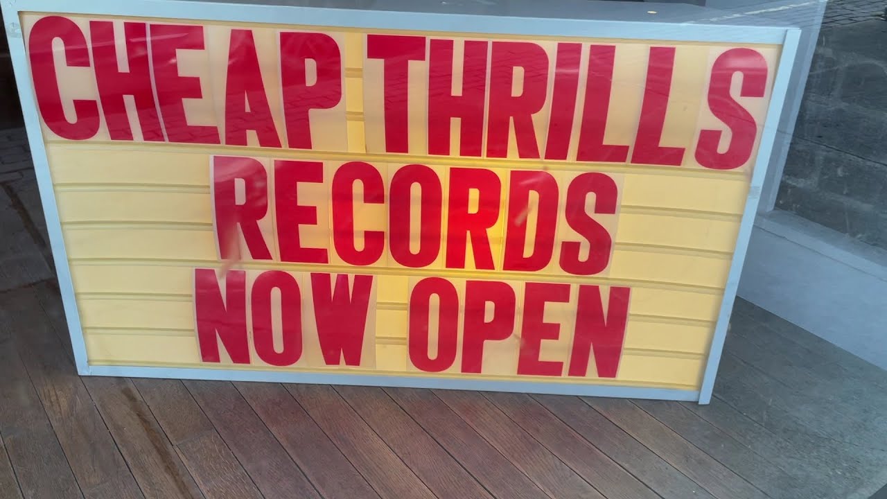 Cheap Thrills Records Bristol VA State Street Vinyl Record Store