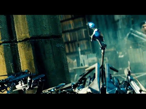 TRANSFORMERS 1 Frenzy killed himself by his ninja star 1080p HD