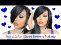 Blue Valentine | Sultry Evening Valentines Day Makeup | South African beauty influencer