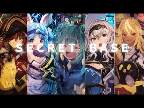 【Hololive song/rushia紀念影片】[hololive 三期生] [合唱]- secret base - ZONE - [中日字幕]