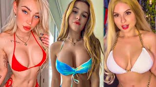 Show yourself in baggy clothes then in a bikini TikTok Compilation