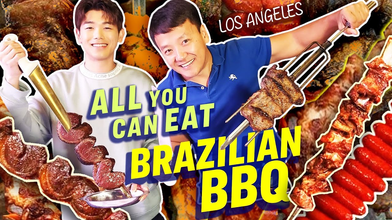 All You Can Eat BRAZILIAN BBQ & A5 JAPANESE WAGYU With Eric Nam! | Strictly Dumpling