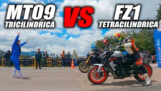 MT09 VS FZ1 Tricilindica VS Tetracilindrica | Fullgass Drag Race