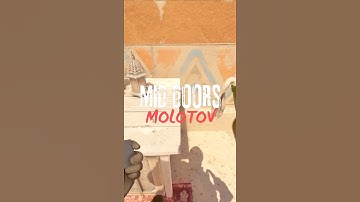 How to put the MID DOORS Molotov 🔥 #cs2 #tutorial #anubis