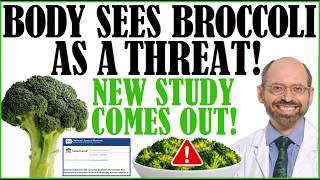 Your Body Sees Broccoli As A Threat! New Study Comes Out!