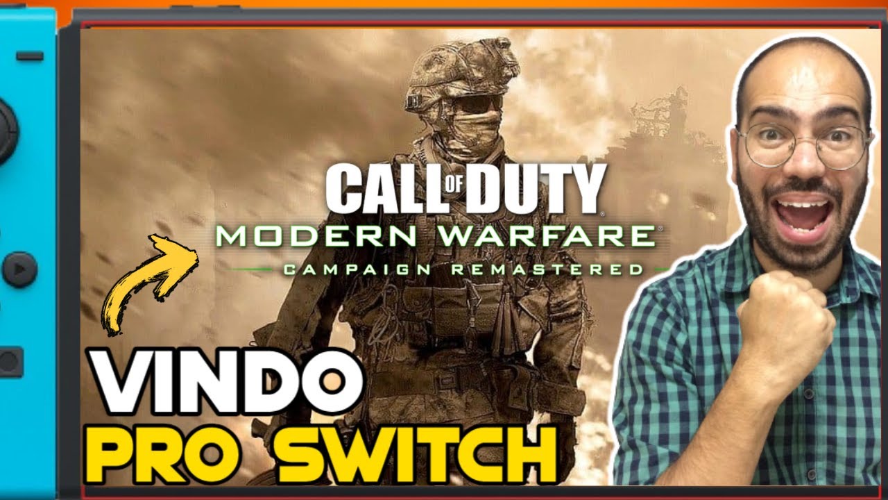 CALL OF DUTY MODERN WARFARE VINDO PRO NINTENDO SWITCH [VENHA CONFERIR
