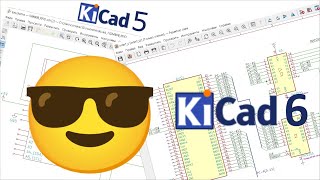 KiCad6 редактор схем обзор новой версии