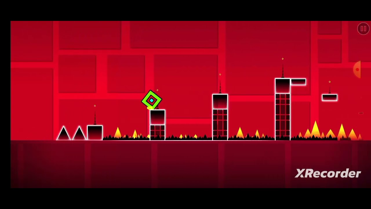 geometry dash lite level 1 - YouTube