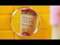 Get up and glow with jergens 