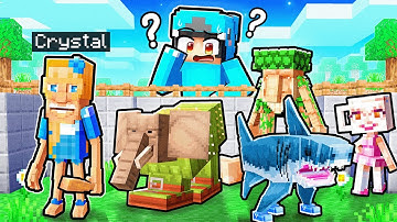 Becoming BRAINROT MOBS in Minecraft Hide and Seek!