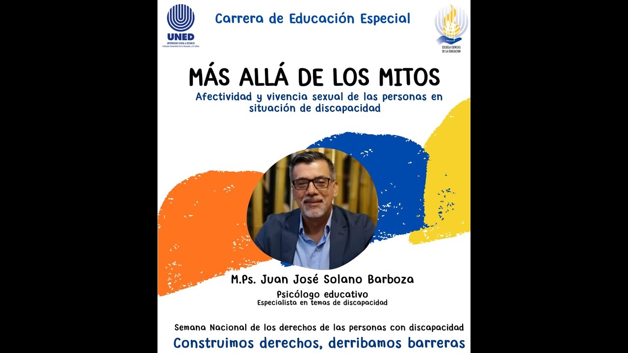 Charla Más allá de los mitos: afectividad y sexualidad en las personas en  situación de discapacidad