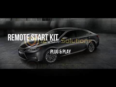 Lexus ES 350 Plug & Play Remote Start Kit Install