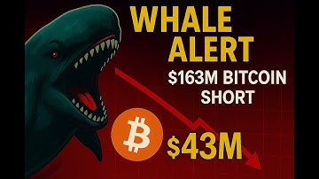 Bitcoin Whale Just Shorted Bitcoin AGAIN $163,000,000 | WHALE ALERT
