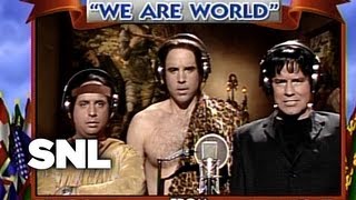 Tonto, Tarzan, and Frankenstein: We Are World - Saturday Night Live