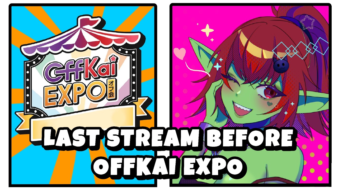 Last Stream Before Offkai!【FULL BODY TRACKING + HANDS】| Goblin Vtuber