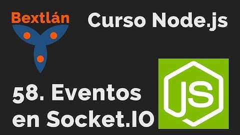 Curso Node.js: 58. Eventos en Socket.IO - #jonmircha