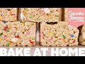 Bake at Home | Rice Krispie Squares | Cupcake Jemma