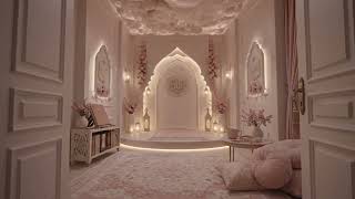A quiet corner for peace and reflection Soft light, gentle florals, and a space made for stillness.