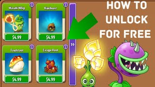 How to Unlock Premium Plants for FREE! | (WORKING 2024) | Plants vs. Zombies 2 screenshot 5