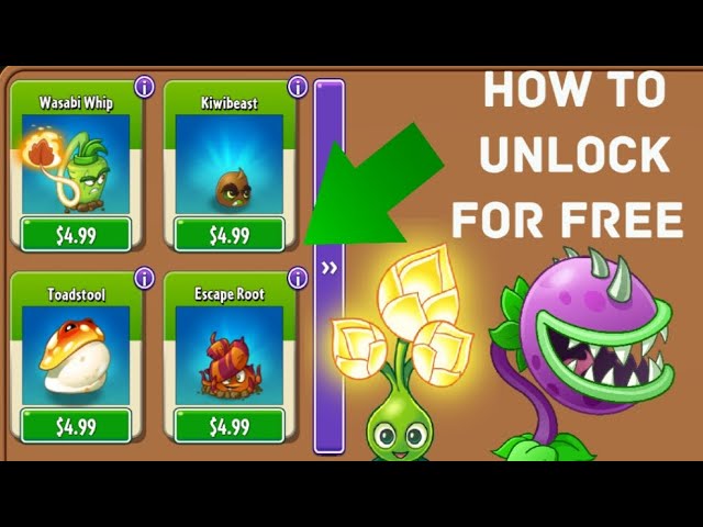 HACK Plants vs Zombies 2 - Purchased all Plants, Coins and Gems! -  Dailymotion Video