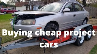 Rescue a abandoned 2005 Hyundai Elantra before it goes to Pull-a-part. Ep.459