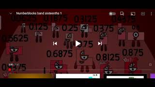 0.0625-9.9375 sixteenths band 9.9375 no sound +bonus