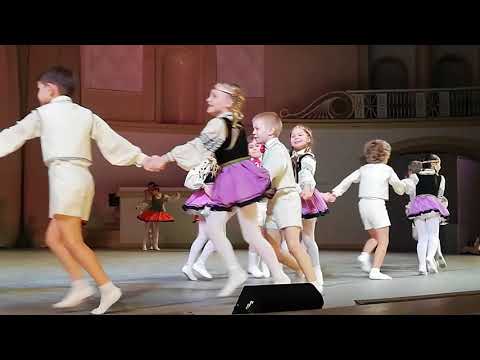 Ритмы детства - Латышский танец. Концерт в КЗ им. Чайковского, 2019 г.