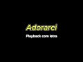 Adorarei "Fabiana Anastácio" playback com Letra