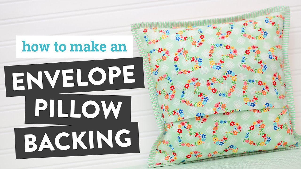 How to Sew an Envelope Pillow Cover : 8 Steps (with Pictures