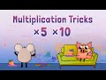 Multiplication by 5 and 10 | Multiplication Tricks for Kids