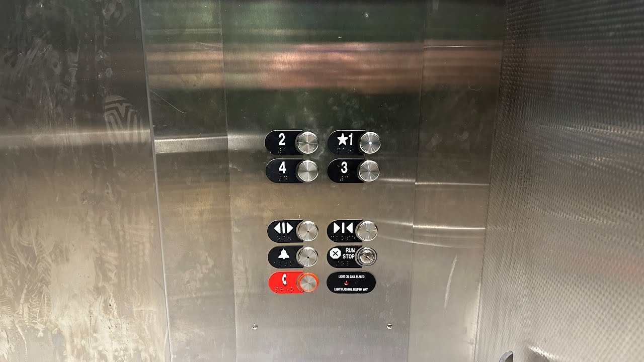 Otis HydroAccel Modded Elevators Soldiers & Sailors Parking Garage