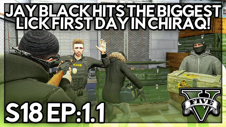 Episode 1.1: Jay Black Hits The Biggest Lick First Day In Chiraq! | GTA RP | GrizzleyWorld Chiraq