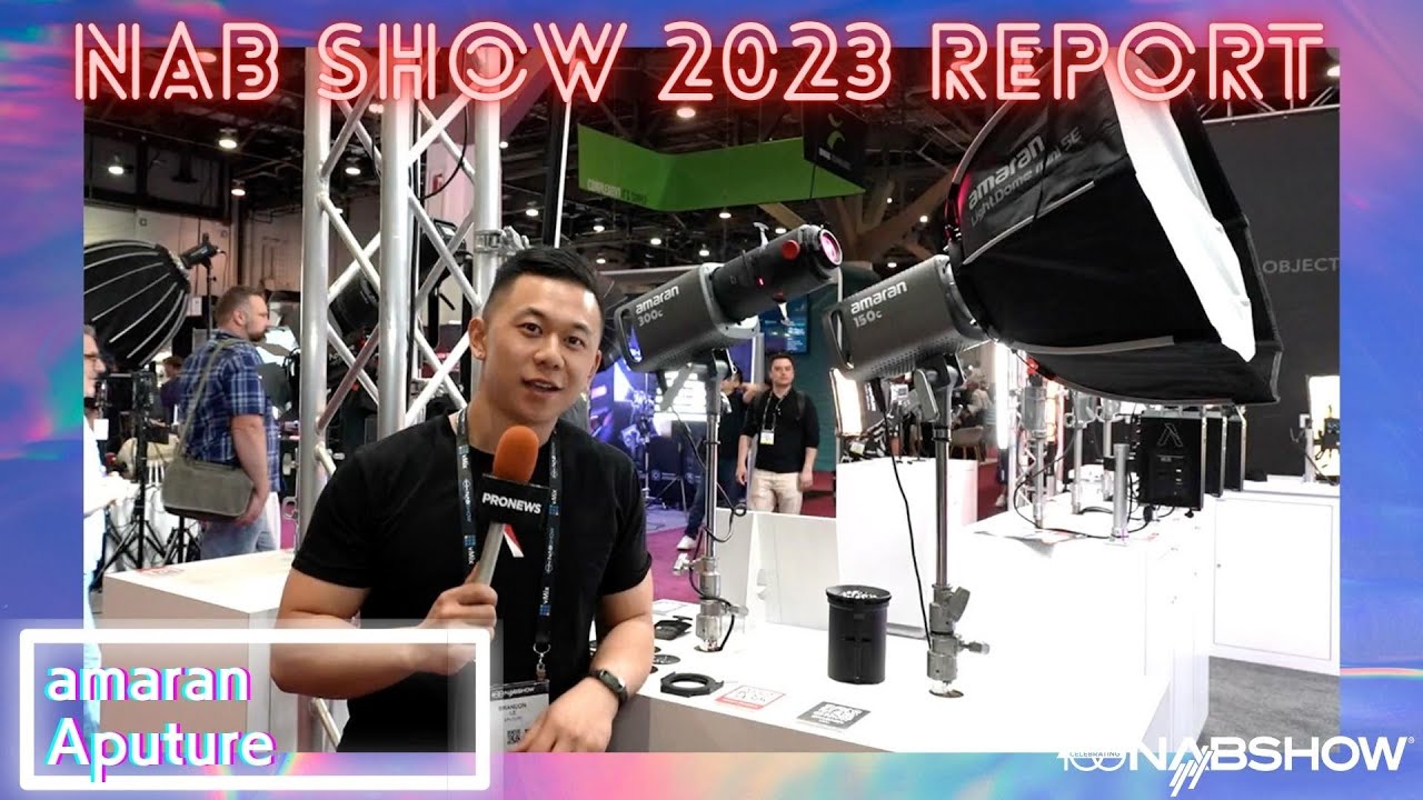 Aputure、「amaran 150c」「amaran 300c」発表。RGBWWのフルカラー 